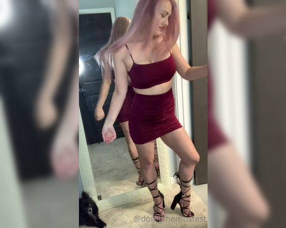 DMostest aka doingthemostest OnlyFans - It’s torturous THANK YOU BUDY FOR THIS BEAUTIFUL, TORTUROUS OUTFIT!