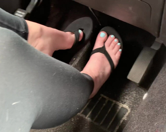 DMostest aka doingthemostest OnlyFans - Pedal pumping in flip flops