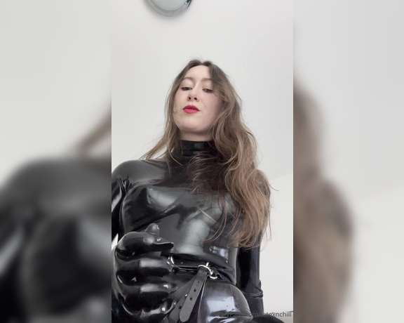 Goddess Lexi Chill aka latexnchill OnlyFans - Just wondering how much i could make you beg for