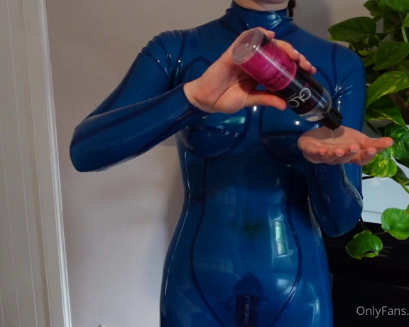 Goddess Lexi Chill aka latexnchill OnlyFans - One thing I always deserve is a massage in latex, and to have your hands slowly