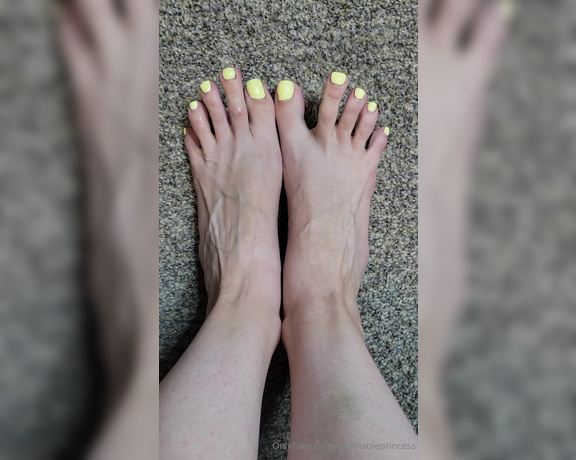 Megan Fletcher aka sweetsoleprincess OnlyFans - I love encouraging you to jerk off to my perfect long toes