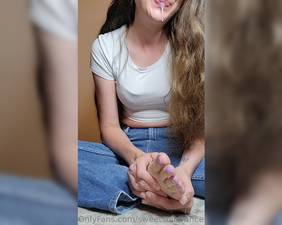 Megan Fletcher aka sweetsoleprincess OnlyFans - A very popular request fulfilled for my spit lovers