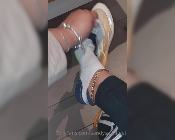 Mica Sandy aka sandysmallfeet OnlyFans - I dont mind taking my socks off at the mall