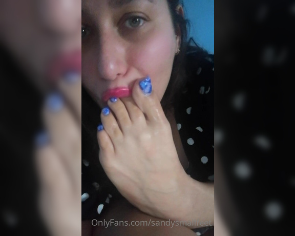 Mica Sandy aka sandysmallfeet OnlyFans - Spit