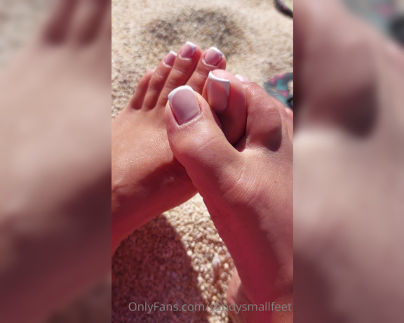 Mica Sandy aka sandysmallfeet OnlyFans - Beach is life