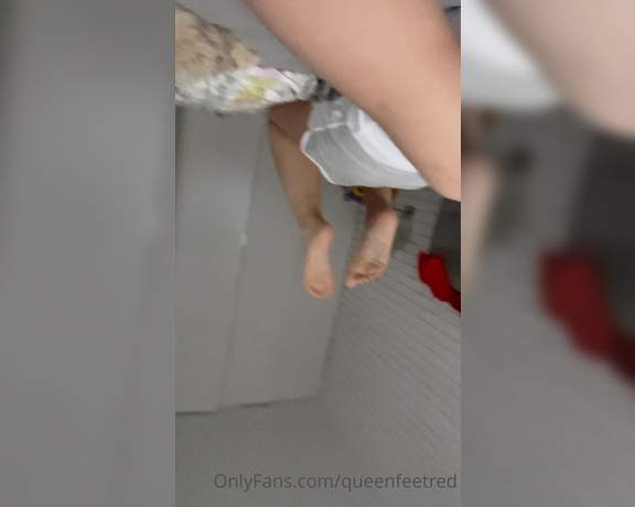 Queenfeetred aka queenfeetred OnlyFans - This was long day