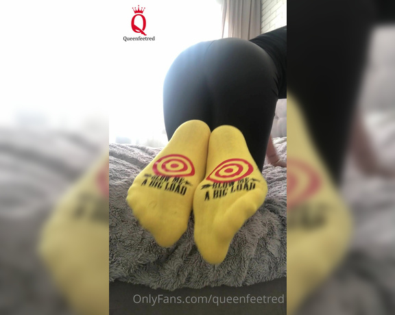 Queenfeetred aka queenfeetred OnlyFans - Blow me a big load”