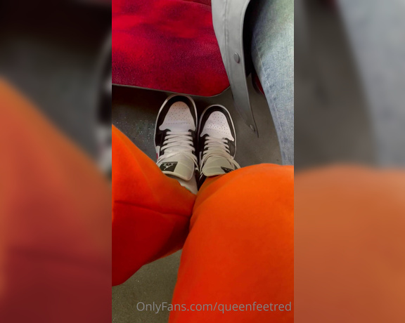 Queenfeetred aka queenfeetred OnlyFans - This was long day