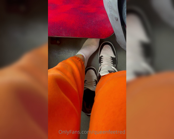 Queenfeetred aka queenfeetred OnlyFans - This was long day