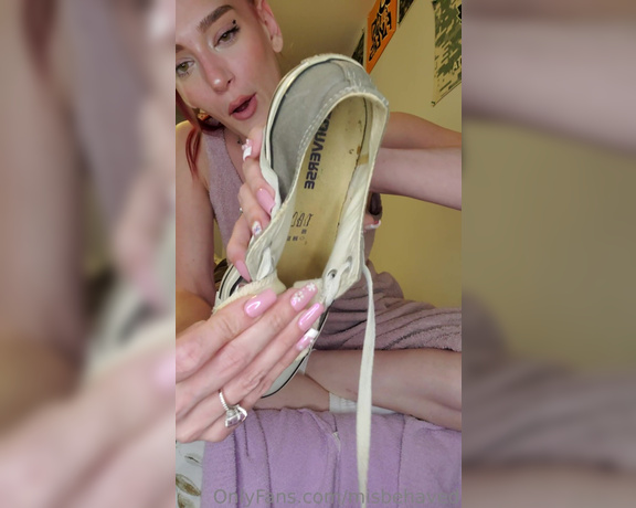 Miss Behavin aka misbehavedxoxo OnlyFans - Custom video Shoes&ampfeet