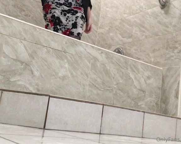 XXSmiley aka xxsmiley OnlyFans - Walking out of the tub all wet Business outfit and red heels
