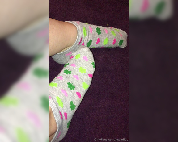 XXSmiley aka xxsmiley OnlyFans - Saint Patricks Day socks