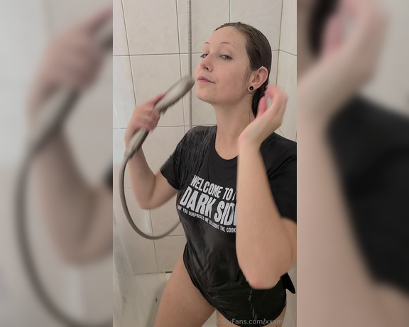 XXSmiley aka xxsmiley OnlyFans - Wet shirt in the shower