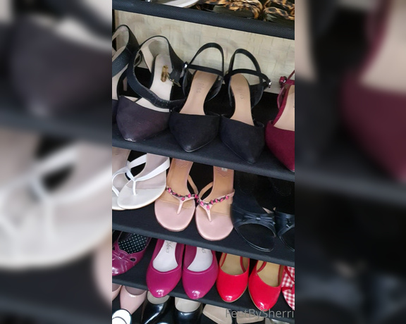 FeetBySherri aka feetbysherri OnlyFans - My shoe collection