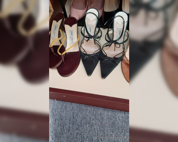 FeetBySherri aka feetbysherri OnlyFans - My shoe collection