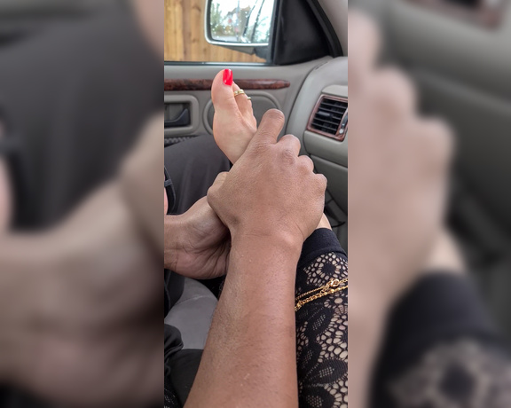 FeetBySherri aka feetbysherri OnlyFans - Foot boy takes BOSS heels off and gives a foot massage