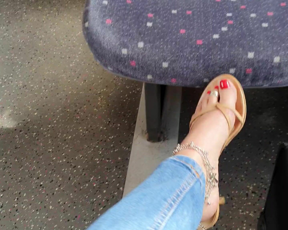 FeetBySherri aka feetbysherri OnlyFans - Train vibes