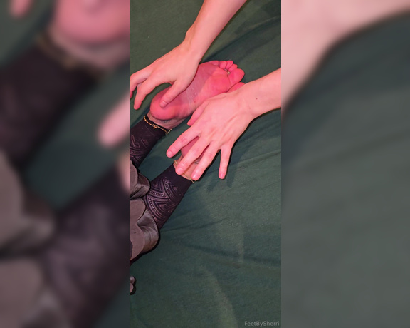 FeetBySherri aka feetbysherri OnlyFans - Having a little tickle session with Marta