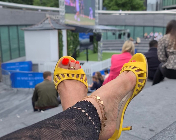 FeetBySherri aka feetbysherri OnlyFans - Anyone for tennis