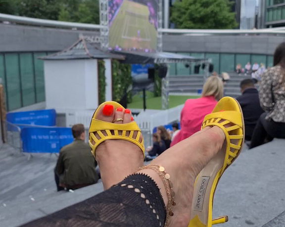 FeetBySherri aka feetbysherri OnlyFans - Anyone for tennis