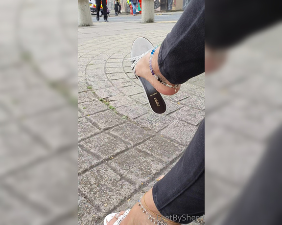 FeetBySherri aka feetbysherri OnlyFans - Public teasing