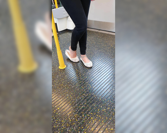 FeetBySherri aka feetbysherri OnlyFans - Netty flats on the London Underground