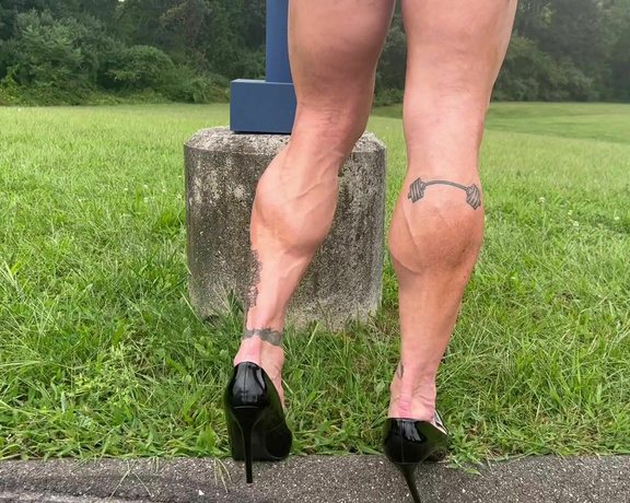Kandy Legs aka kandylegsxxx OnlyFans - As requested…these calves tho …all those ballet classes on my toes paid off