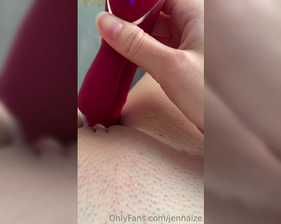 Jennaize aka jennaize OnlyFans - Using the new rabbit vibrator I showed you yesterday!