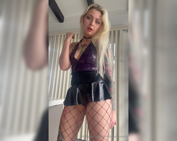 Mistress Mercy aka mistressmercyxoxvip OnlyFans - A premature ejaculation and tease and denial JOI task spanning over a couple of days, let’s