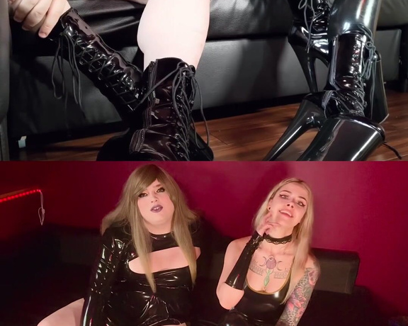Mistress Mercy aka mistressmercyxoxvip OnlyFans - We know you want to worship the boots of women to keep you in your place