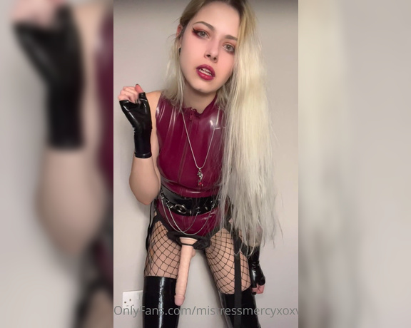 Mistress Mercy aka mistressmercyxoxvip OnlyFans - Straight up humiliation task, calm and authoritative but definitely gonna make you feel ashamed no toys