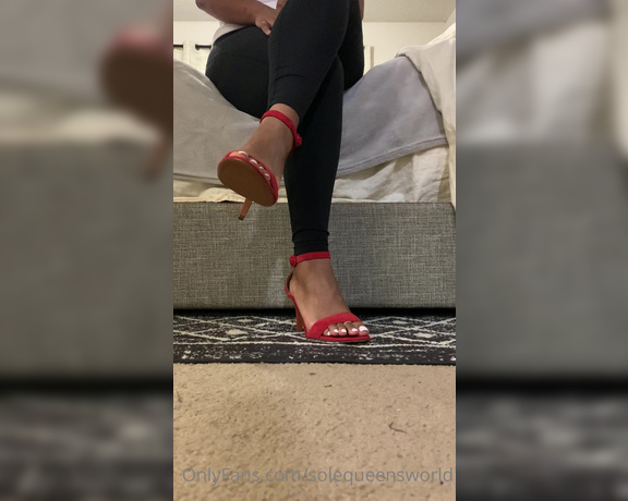 Sole Queen aka solequeensworld OnlyFans - I can’t get over how gorgeous these heels are on my FEET