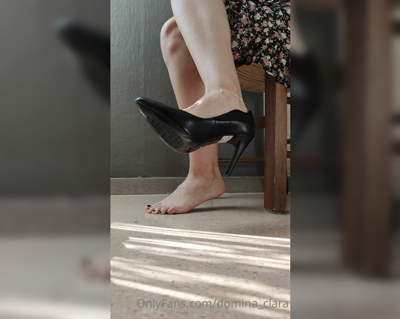 Domina_clara aka domina_clara OnlyFans - Jai vu que vous aimiez mes talons, jespre que vous aimerez cette vido I saw