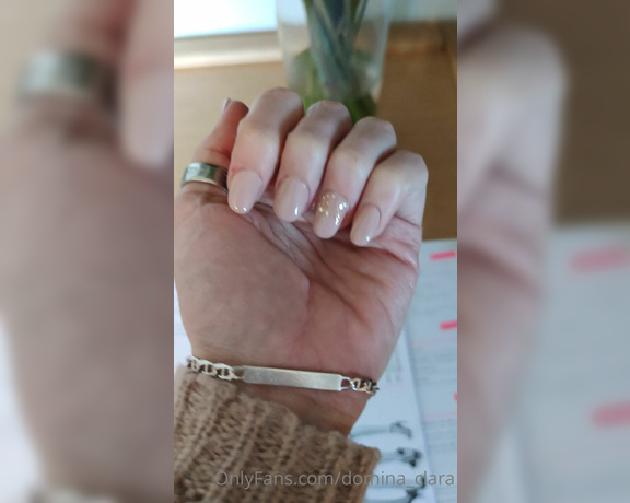 Domina_clara aka domina_clara OnlyFans - I said Today I went to Qipao For my nails, donc you like the result