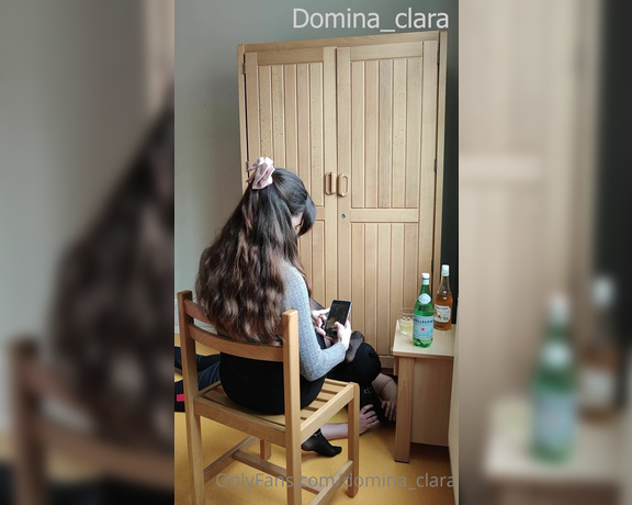Domina_clara aka domina_clara OnlyFans - Last extract for you &lt3 Massage my feet Smell into my shoes Laugh at him Foot