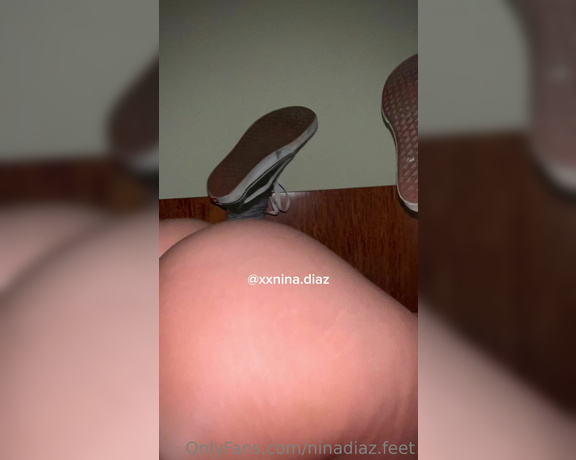 Nina’s Feet aka ninadiaz.feet OnlyFans - I hope that you have a big appetite today! Taking off my sneakers and stinky