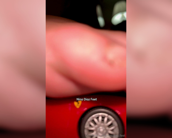 Nina’s Feet aka ninadiaz.feet OnlyFans - POV Giantess Feet Steps on a Tiny Car! Giantess Nina finds tiny car in her