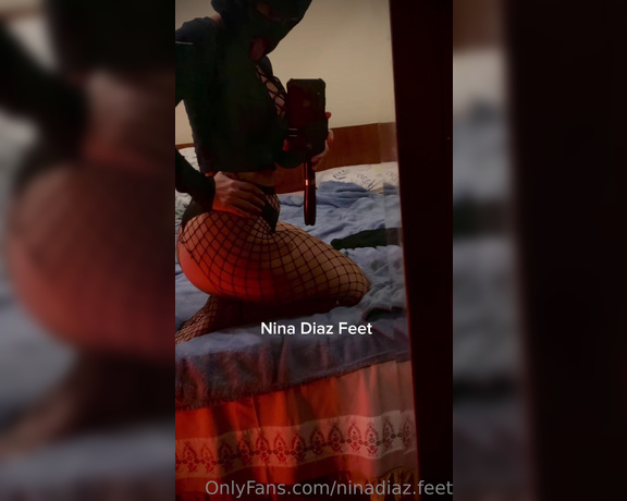 Nina’s Feet aka ninadiaz.feet OnlyFans - Stinky Tied Feet Fetish Imagine coming home and finding me like this! In fishnet stockings