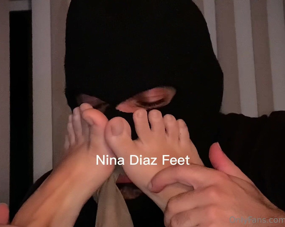 Nina’s Feet aka ninadiaz.feet OnlyFans - My Foot Slave Sucking, sniffing and swallow my Stinky Feet! After spending the whole day