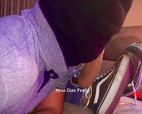 Nina’s Feet aka ninadiaz.feet OnlyFans - Foot Slav Cleaning My Stink Feet! Today I put on my sneakers in the morning