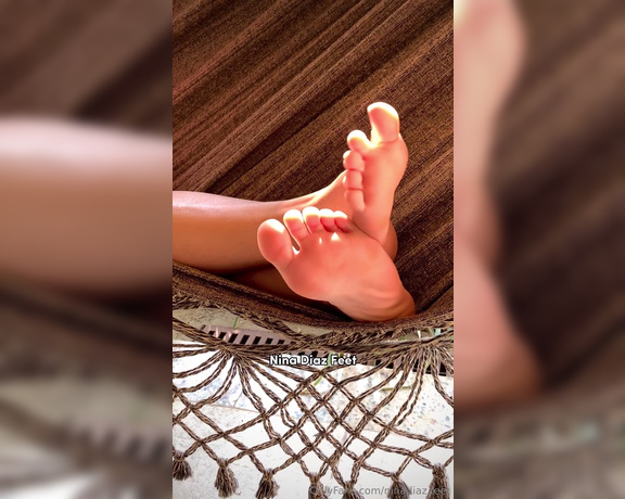 Nina’s Feet aka ninadiaz.feet OnlyFans - Today I rode my bike to the gym to sweat a lot! Before I even