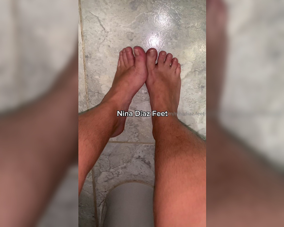 Nina’s Feet aka ninadiaz.feet OnlyFans - Your Queen’s feet is really Dirty! After a long day with a lot of sweat, you