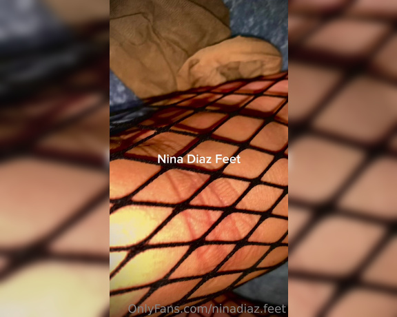 Nina’s Feet aka ninadiaz.feet OnlyFans - Stinky Tied Feet Fetish Imagine coming home and finding me like this! In fishnet stockings