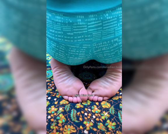 Nina’s Feet aka ninadiaz.feet OnlyFans - POV Stinky Yoga Student You saw me during my yoga session, and couldn’t help stop