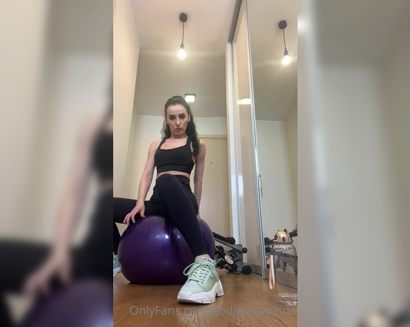 Goddess Bojana aka goddessbojana OnlyFans - I am taking My bitch to the gymsomeone needs to clean and worship all the sweat