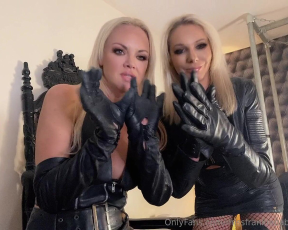 MissFrankieBabe aka missfrankiebabe OnlyFans - Feel good Friday and we sure do feel good in all our leather, who can