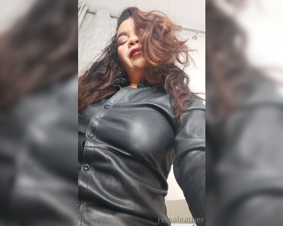 Reina Leather aka reinaleather OnlyFans - Good morning !