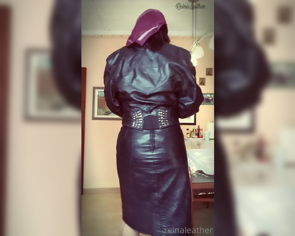 Reina Leather aka reinaleather OnlyFans - My life today #leatherfetish