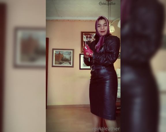 Reina Leather aka reinaleather OnlyFans - My life today #leatherfetish