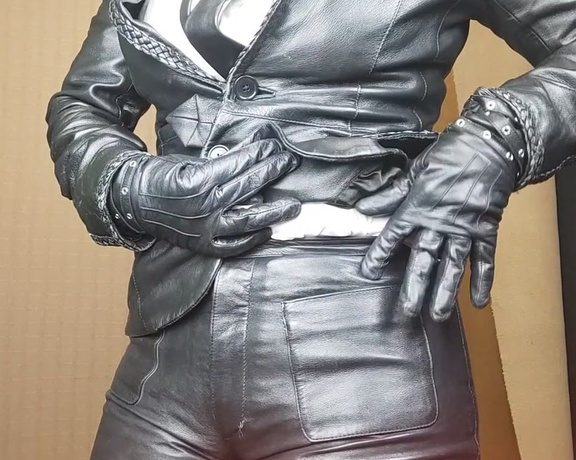 Reina Leather aka reinaleather OnlyFans - New trousers !!!